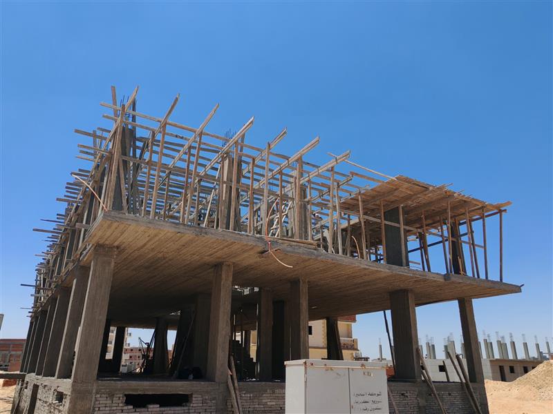 Construction stage First floor slab