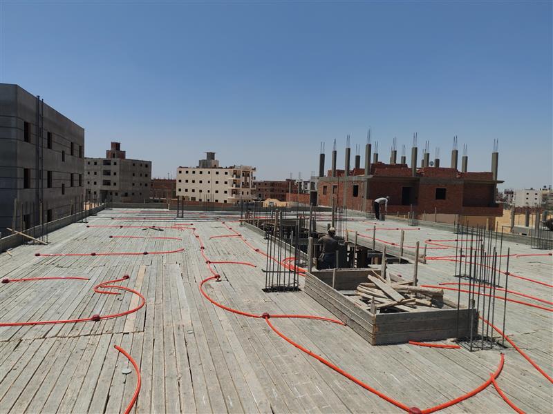 Construction stage First floor slab