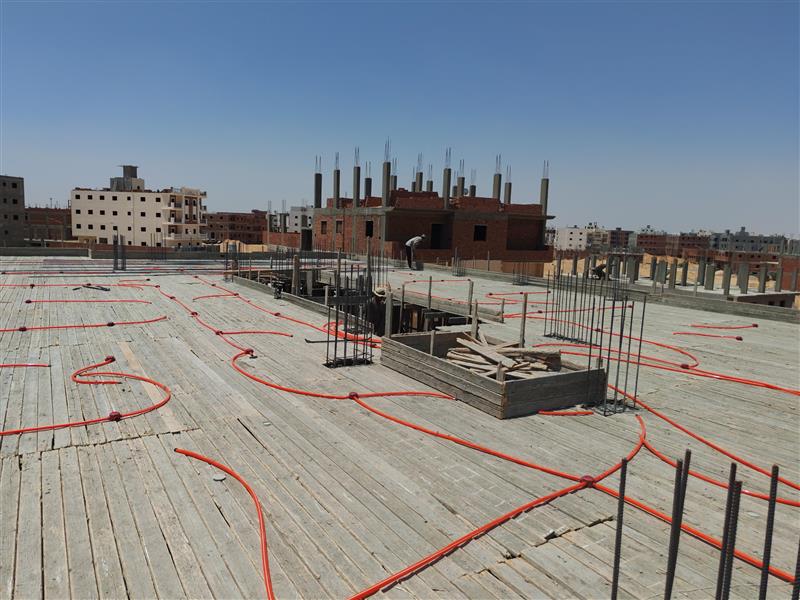 Construction stage First floor slab
