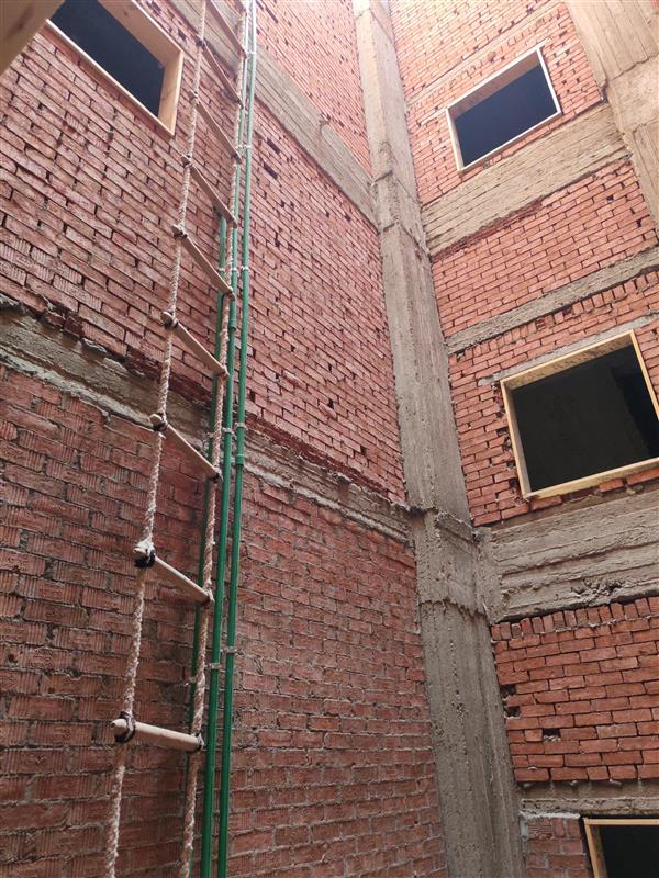 Construction stage Plumbing works