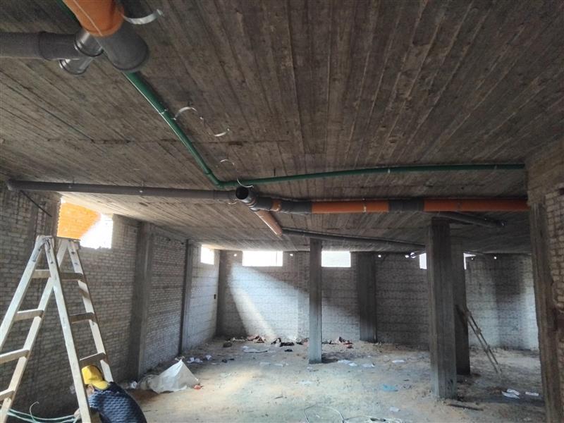 Construction stage Plumbing works