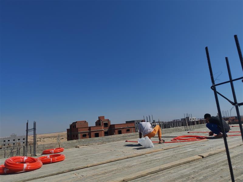 Construction stage Third floor slab