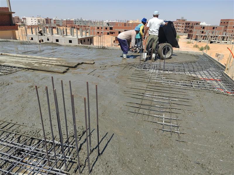 Construction stage First floor slab