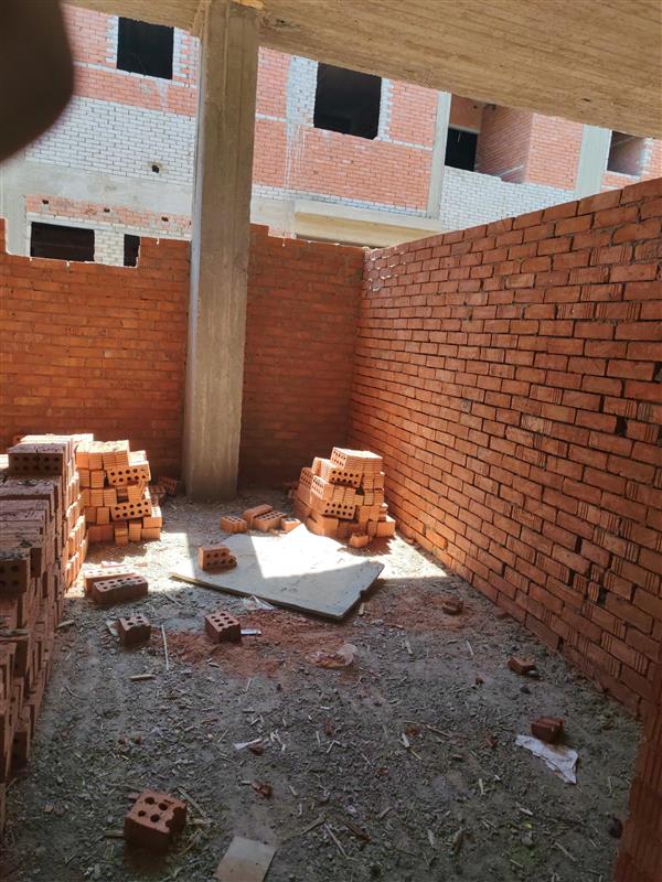 Construction stage Ground floor walls