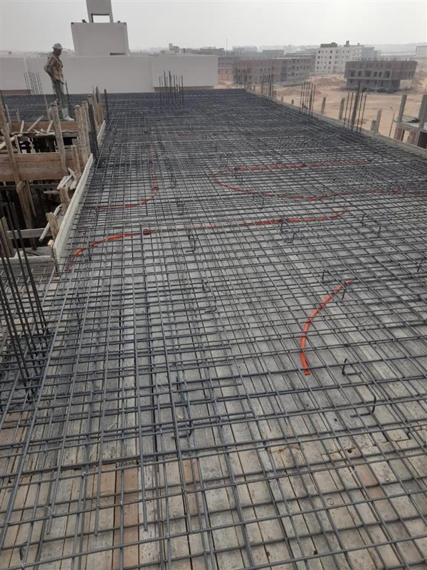 Construction stage Third floor slab