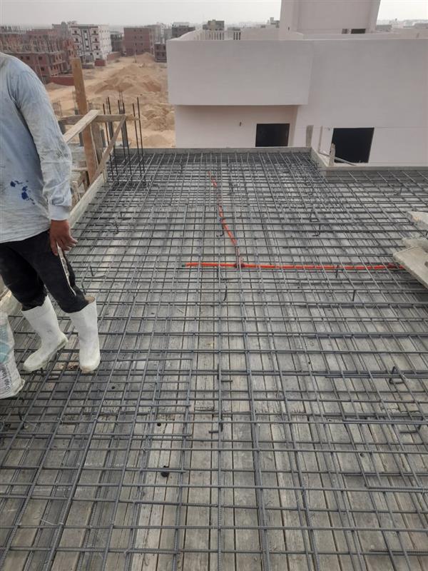 Construction stage Third floor slab