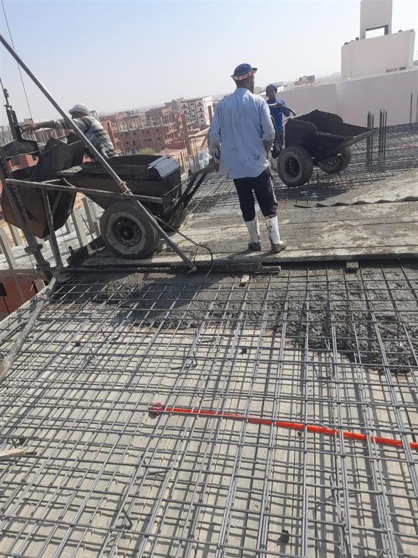 Construction stage Third floor slab