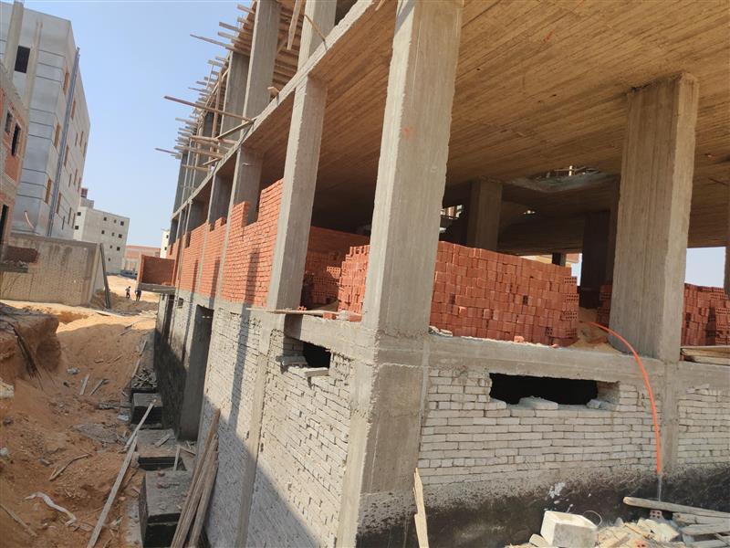 Construction stage Ground floor walls