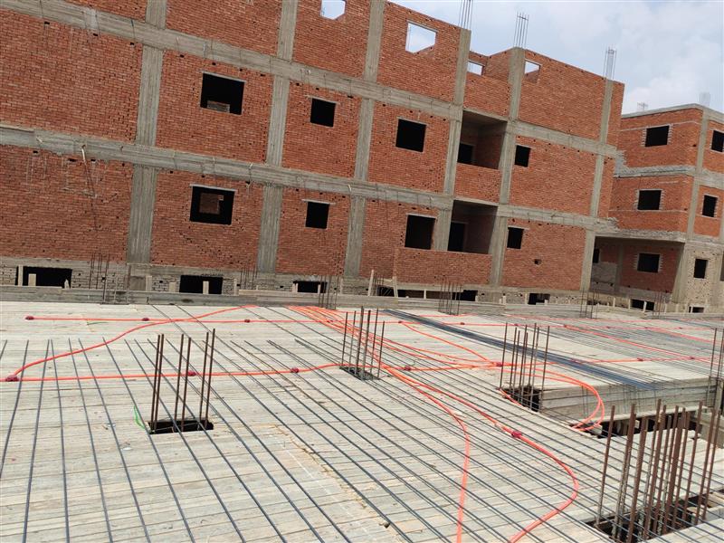 Construction stage Basement slab
