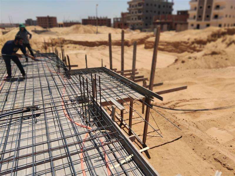 Construction stage Basement slab