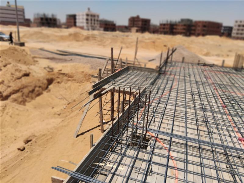 Construction stage Basement slab