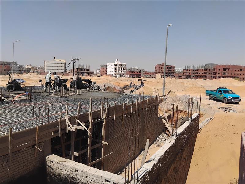 Construction stage Basement slab