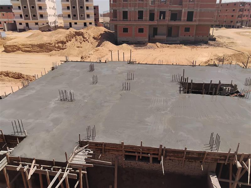Construction stage Basement slab