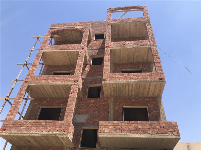 Construction stage Wooden door frames