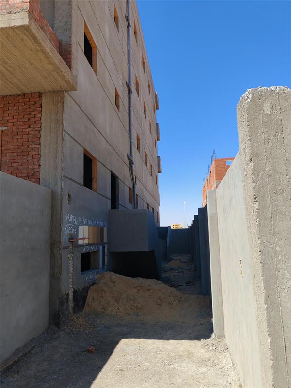 Construction stage Wall Building works