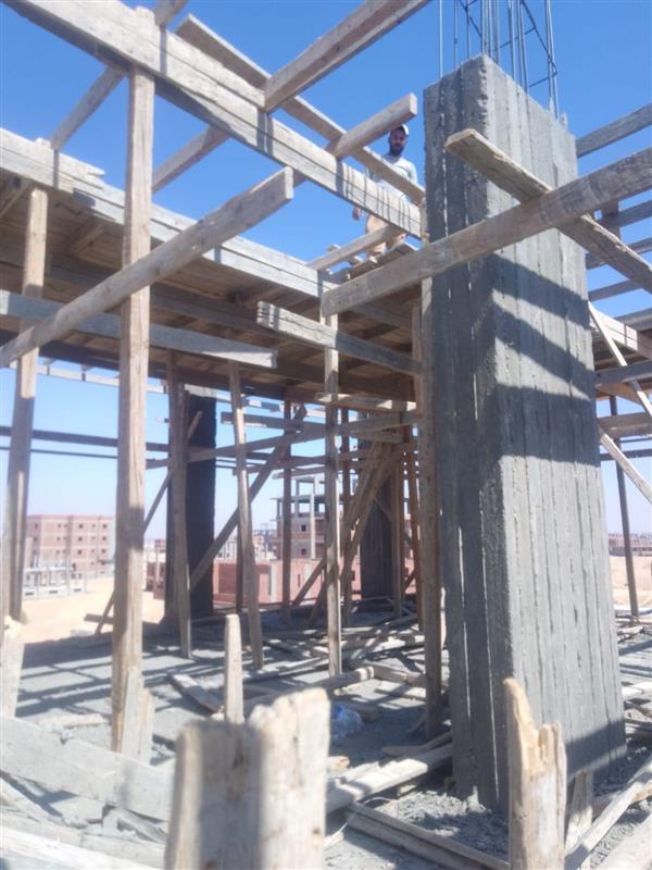 Construction stage Second floor slab