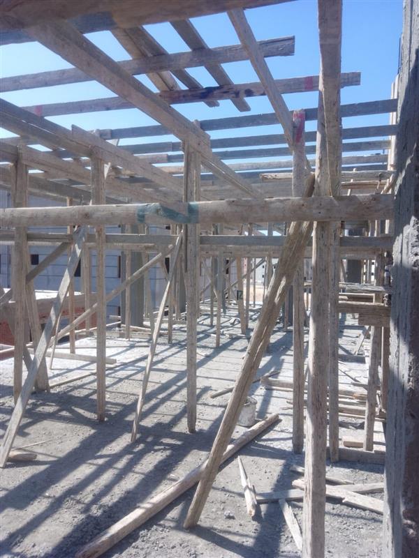 Construction stage Second floor slab