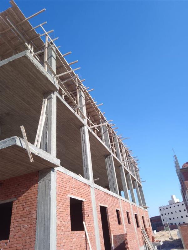 Construction stage Second floor slab
