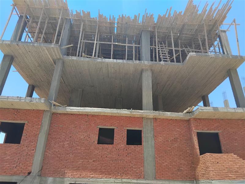 Construction stage Second floor slab