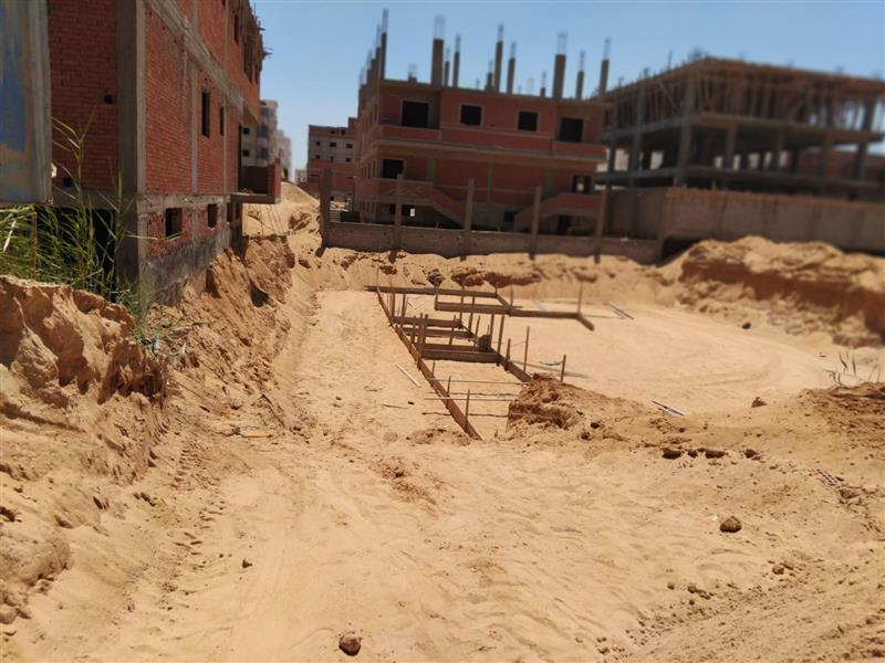 Construction stage Plain foundations