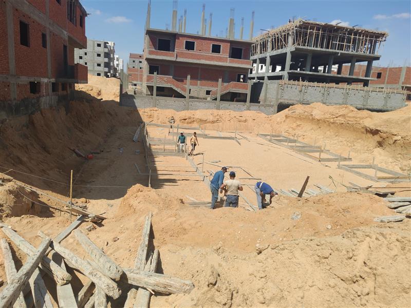 Construction stage Plain foundations
