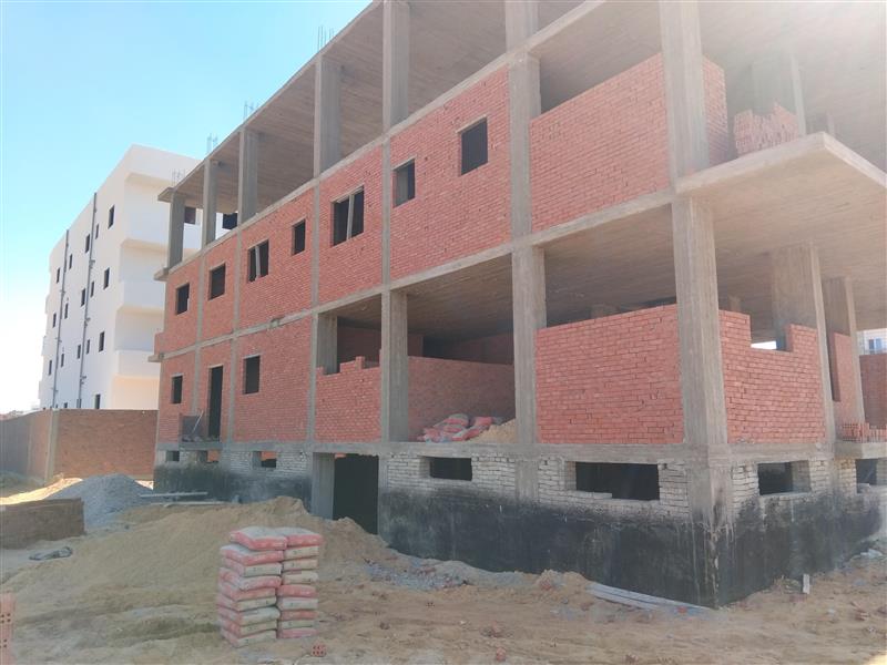 Construction stage First floor walls