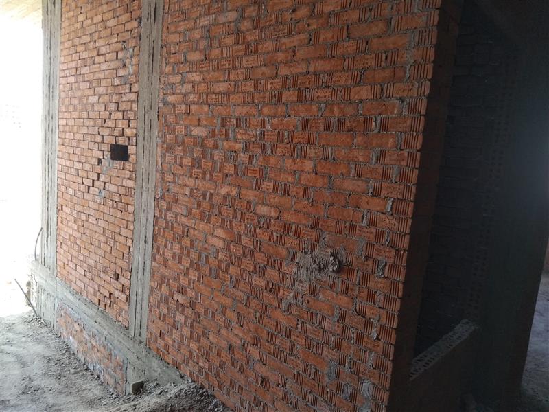 Construction stage First floor walls