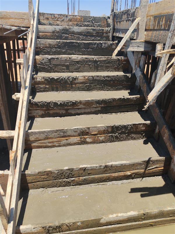 Construction stage Second floor slab