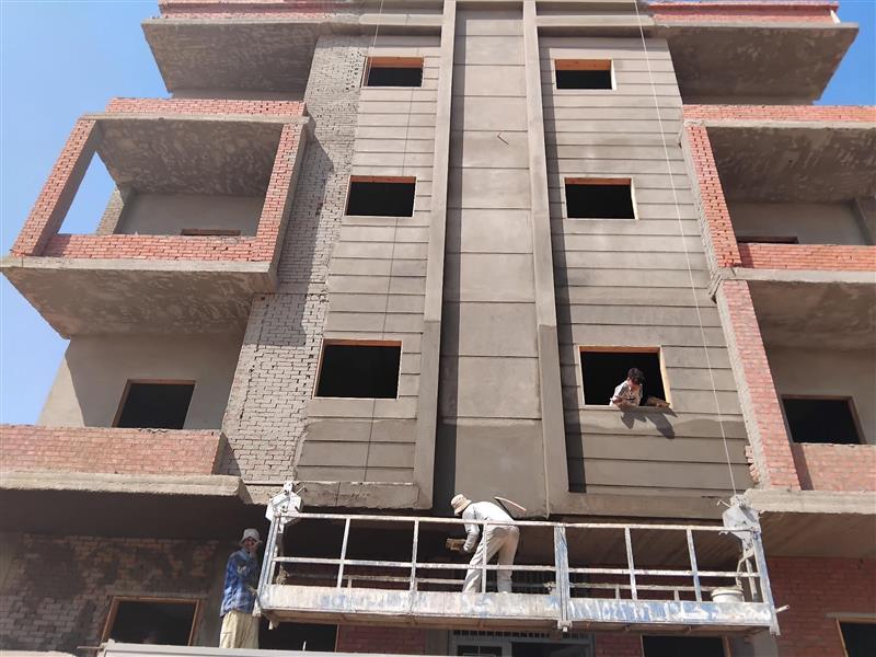 Construction stage Plaster and putty