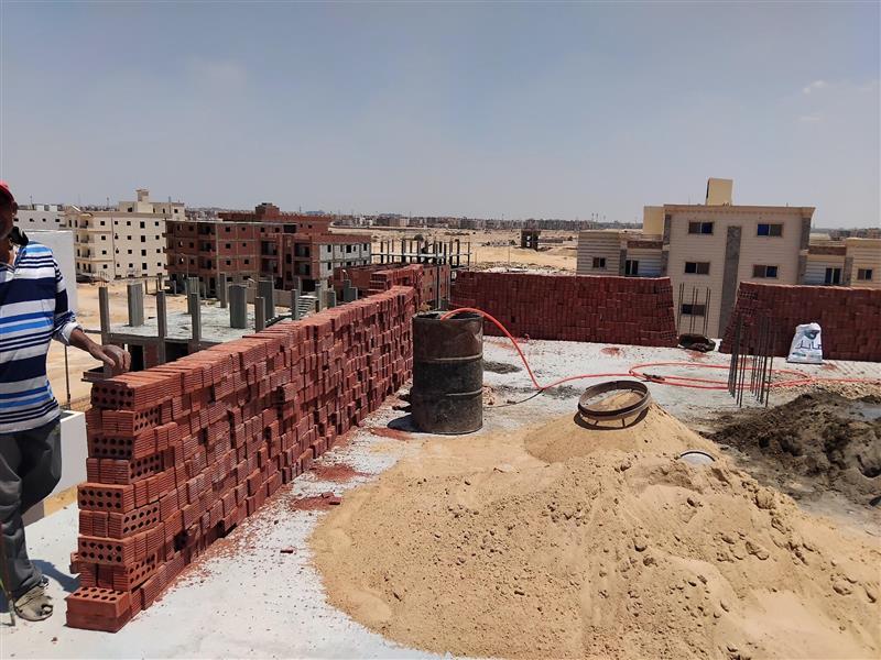 Construction stage Third floor walls