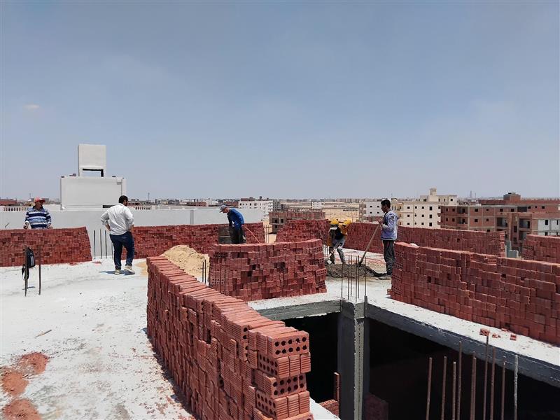 Construction stage Third floor walls