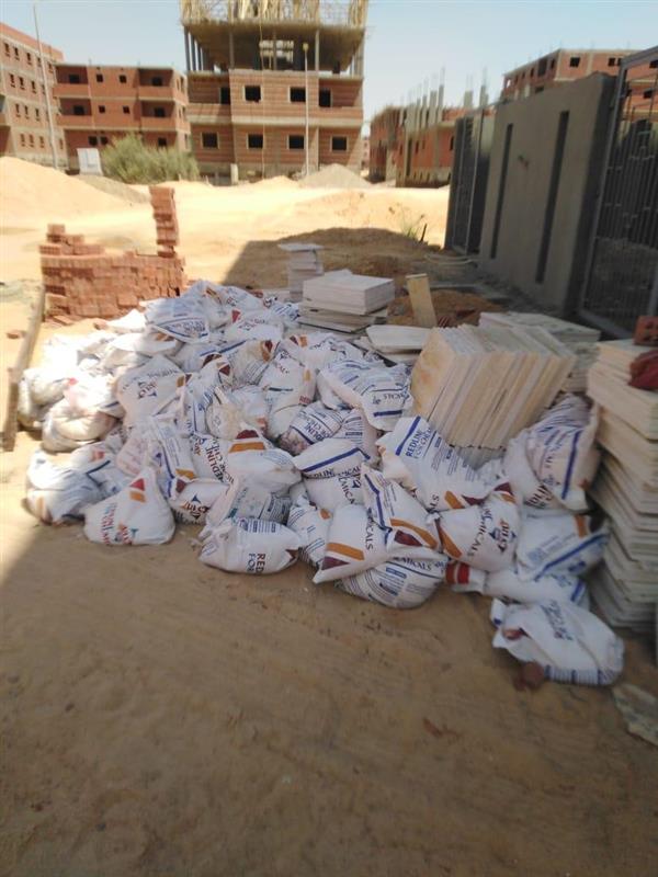 Construction stage Wall Building works