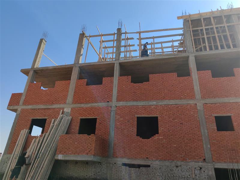 Construction stage Second floor slab