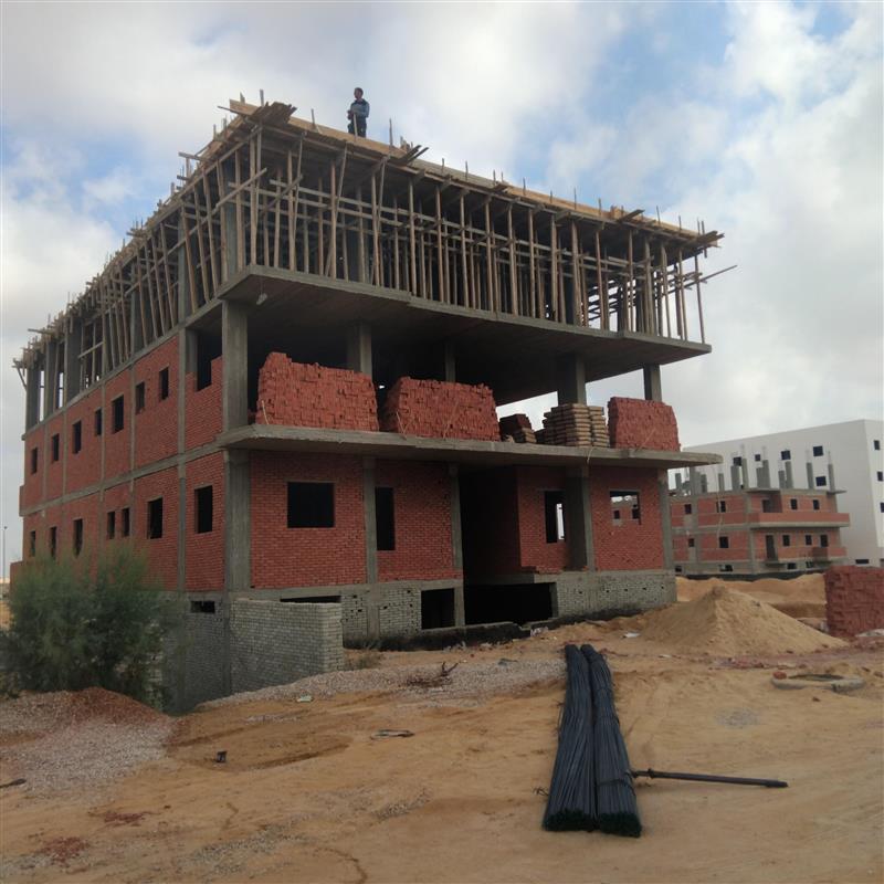 Construction stage Second floor slab