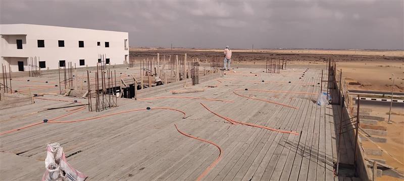 Construction stage Second floor slab