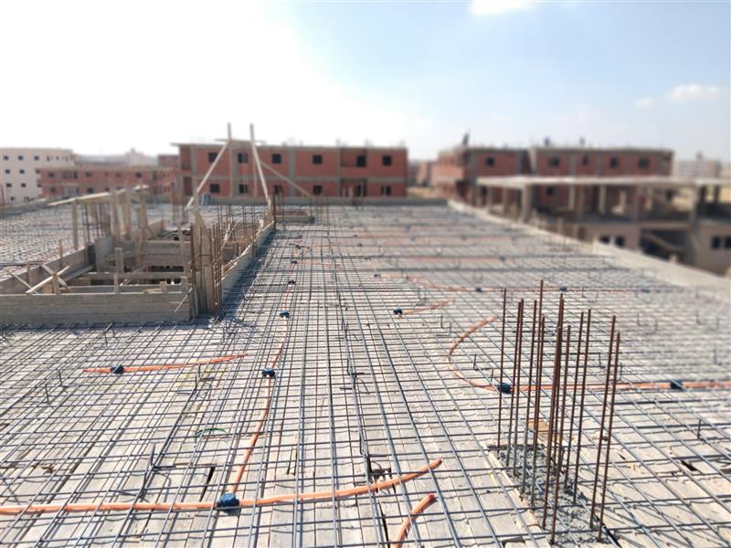 Construction stage Second floor slab