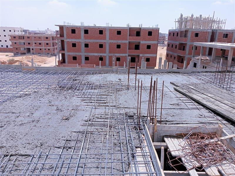Construction stage Second floor slab