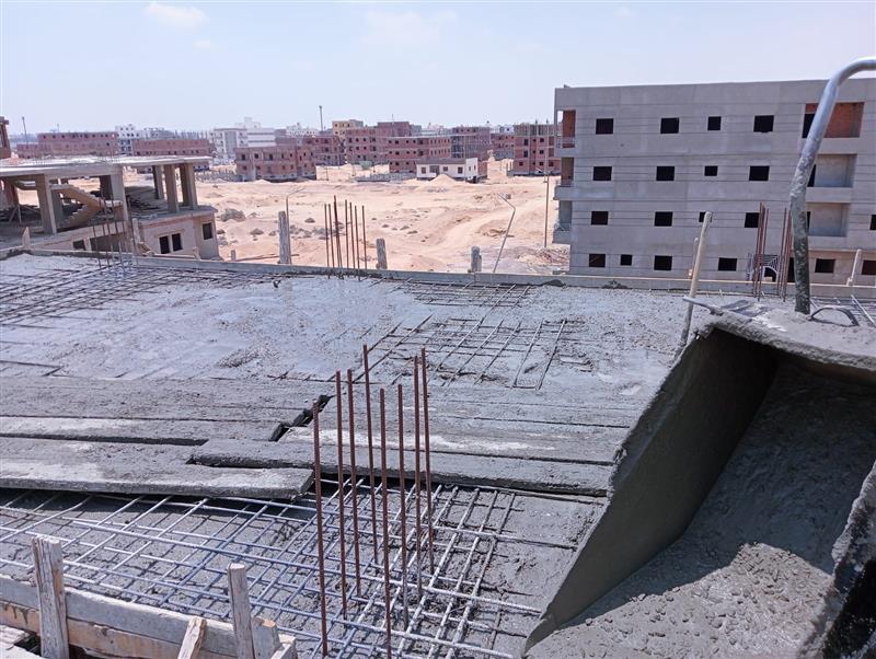 Construction stage Second floor slab