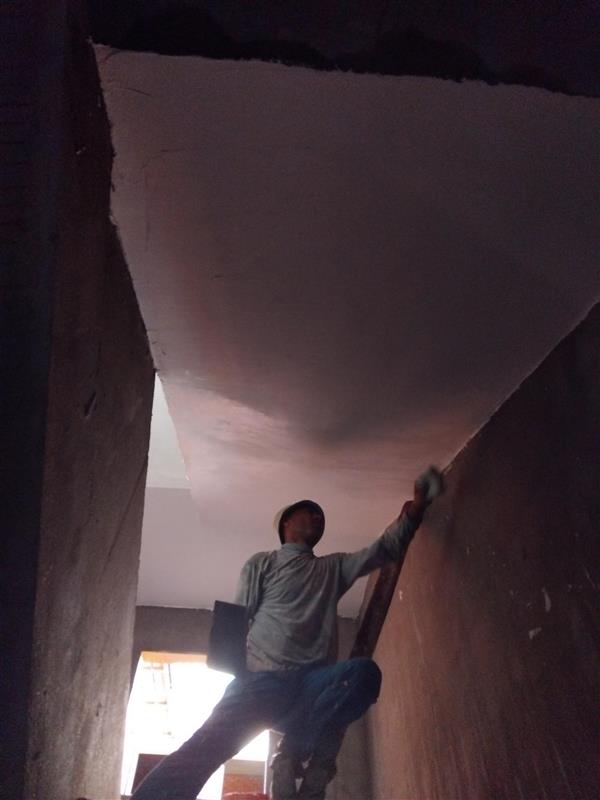 Construction stage Plaster and putty