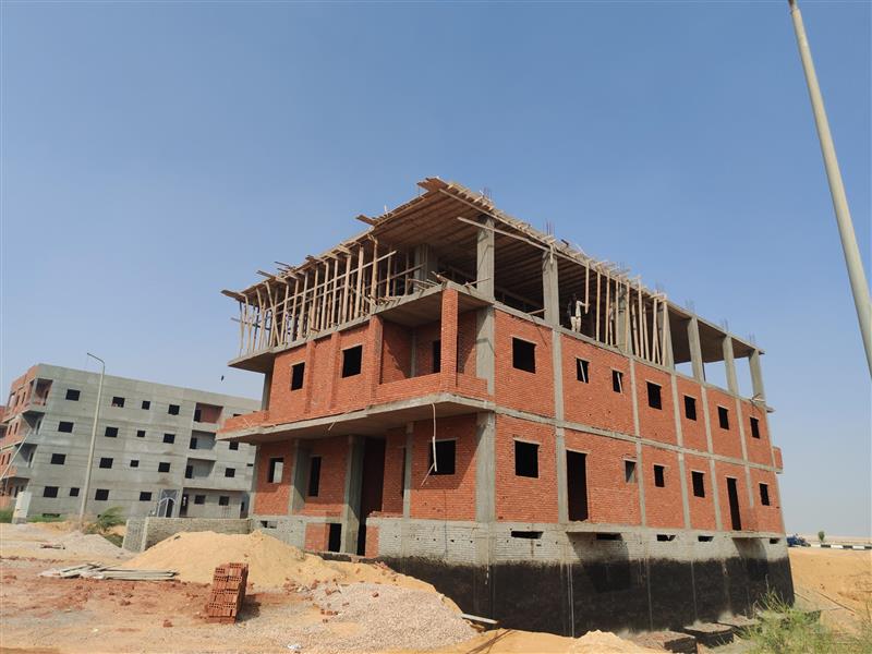 Construction stage Second floor slab