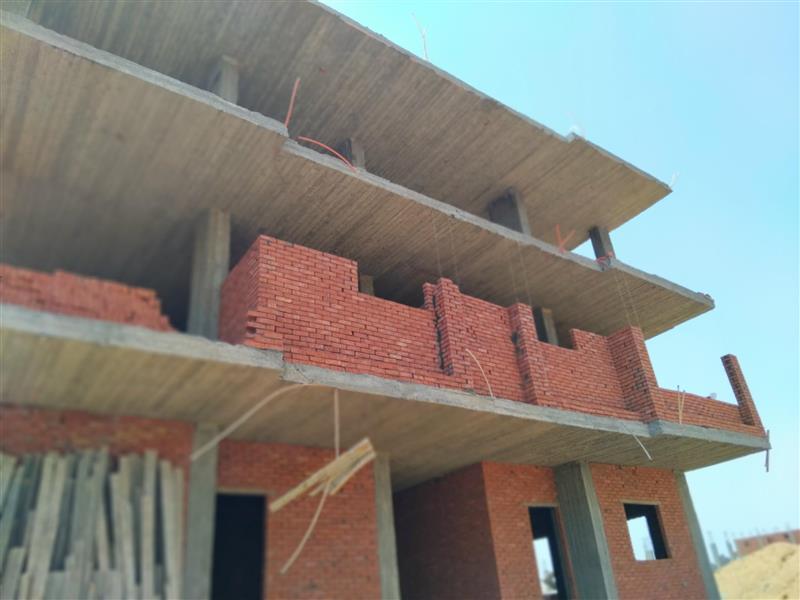 Construction stage First floor walls