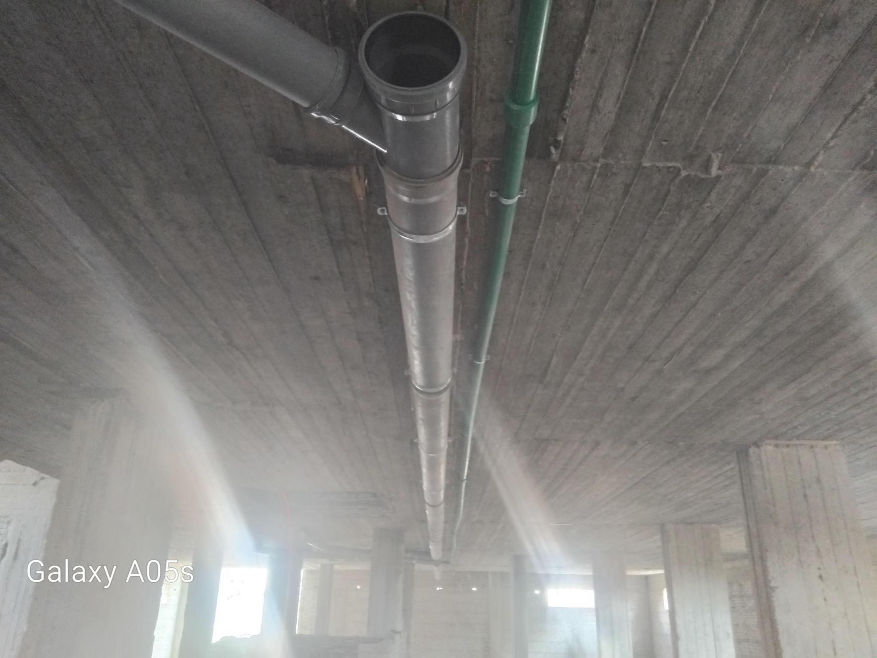 Construction stage Plumbing works