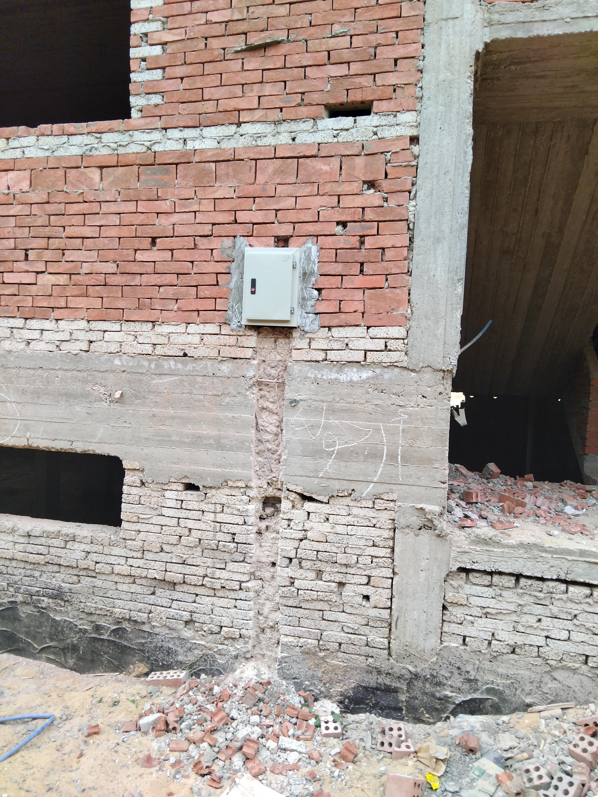 Construction stage Electrical works