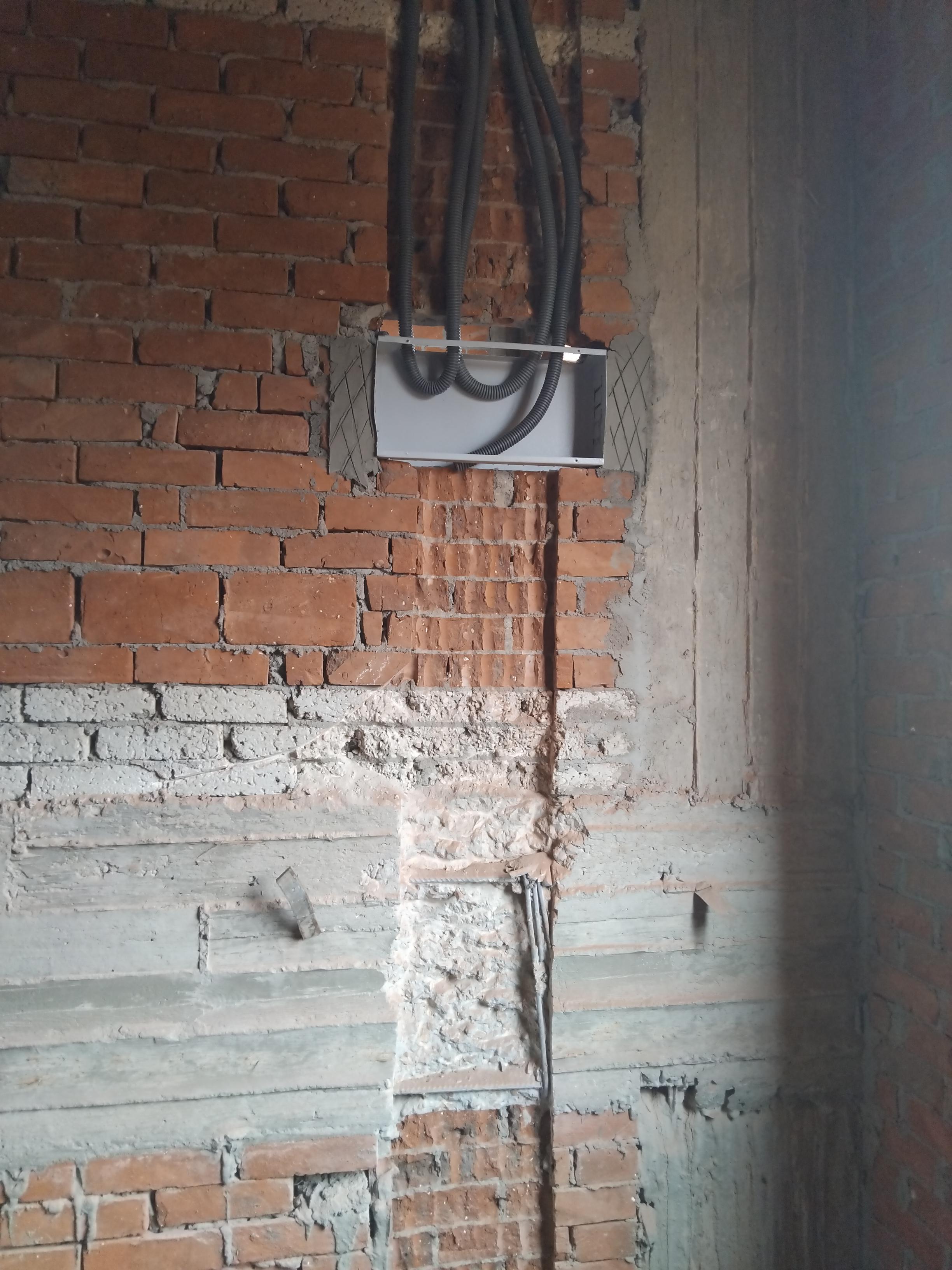 Construction stage Electrical works