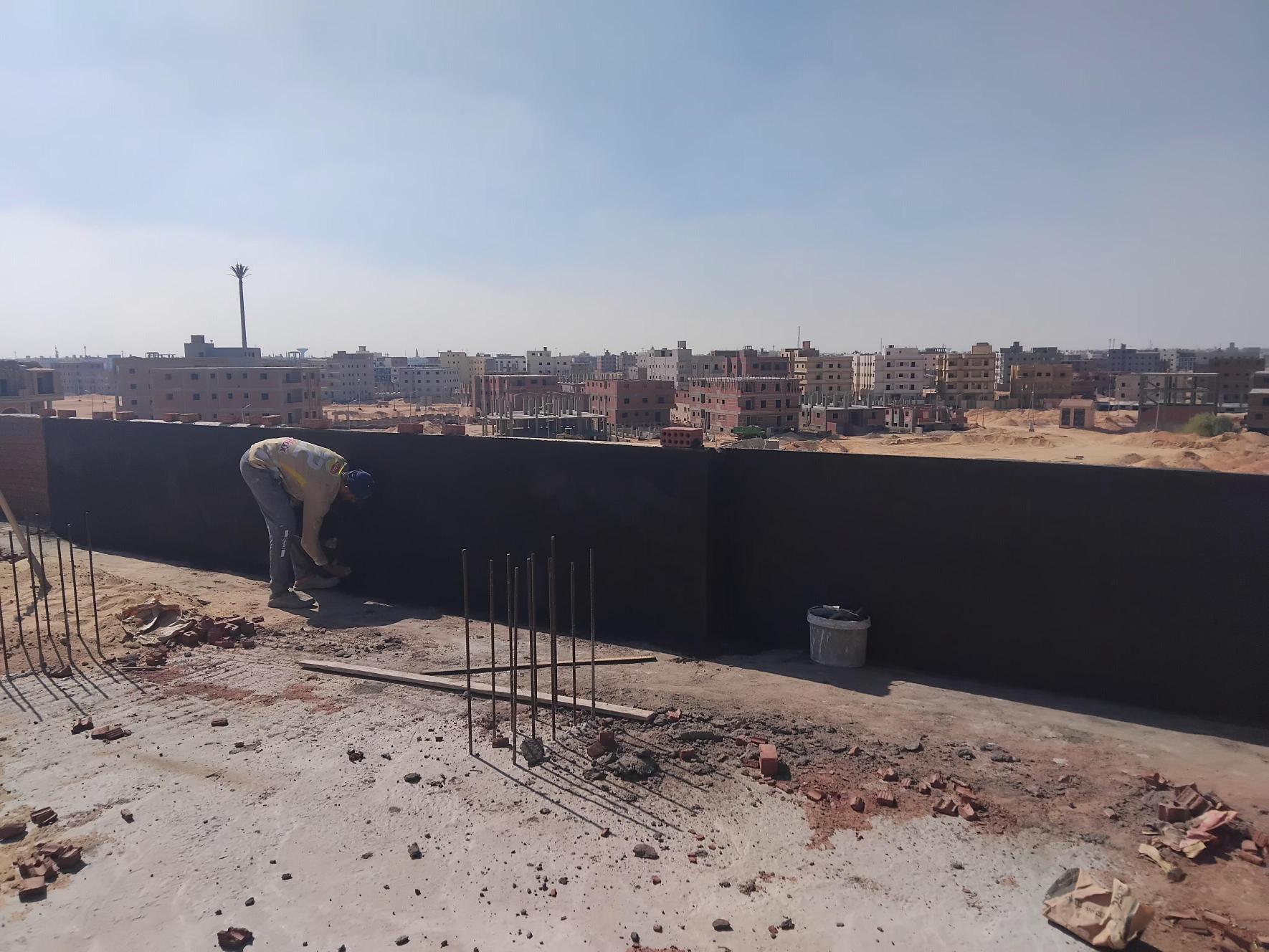 Construction stage Roof walls
