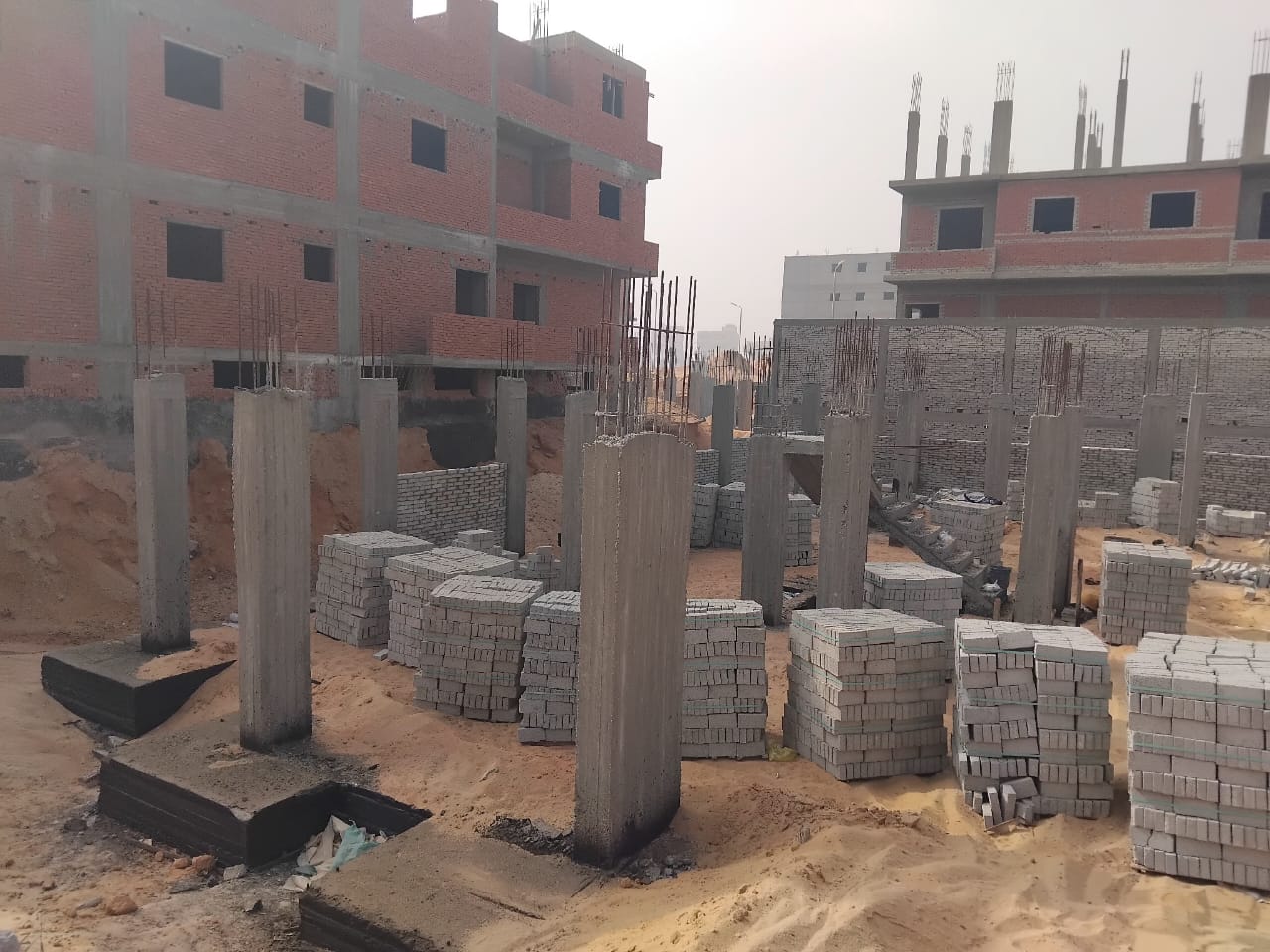 Construction stage Basement walls