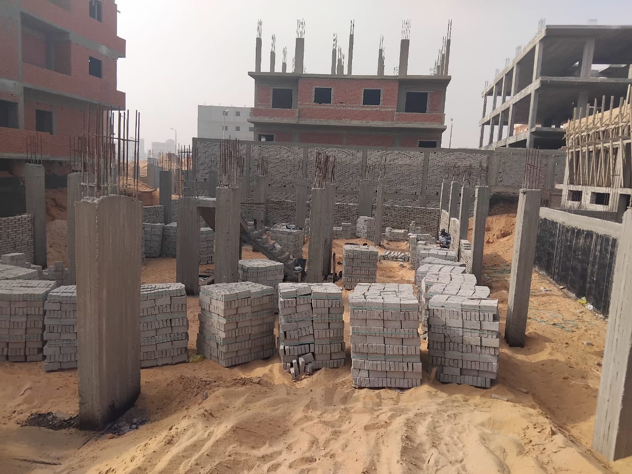 Construction stage Basement walls