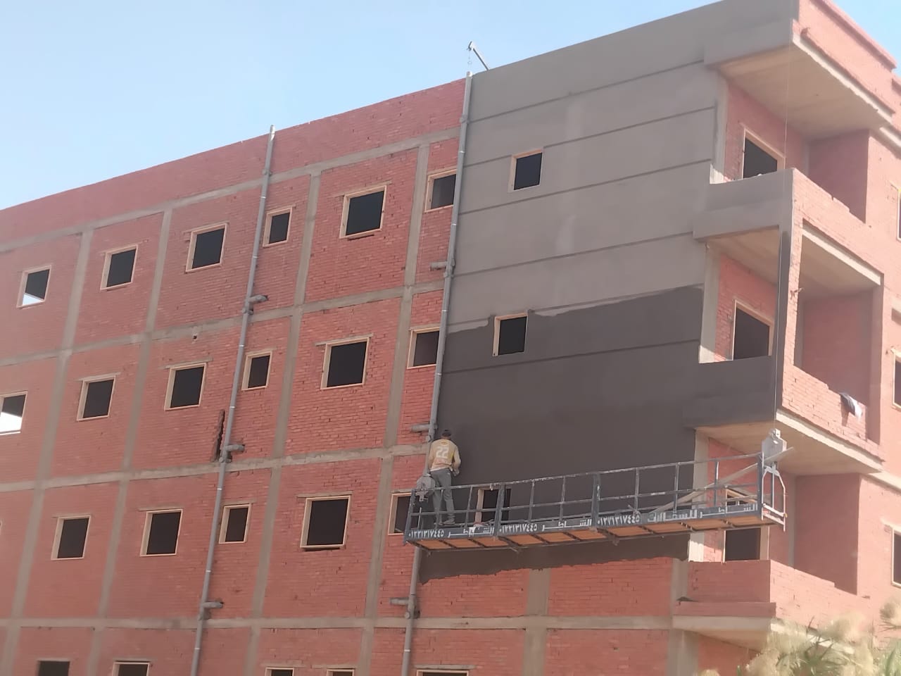 Construction stage Plaster and putty