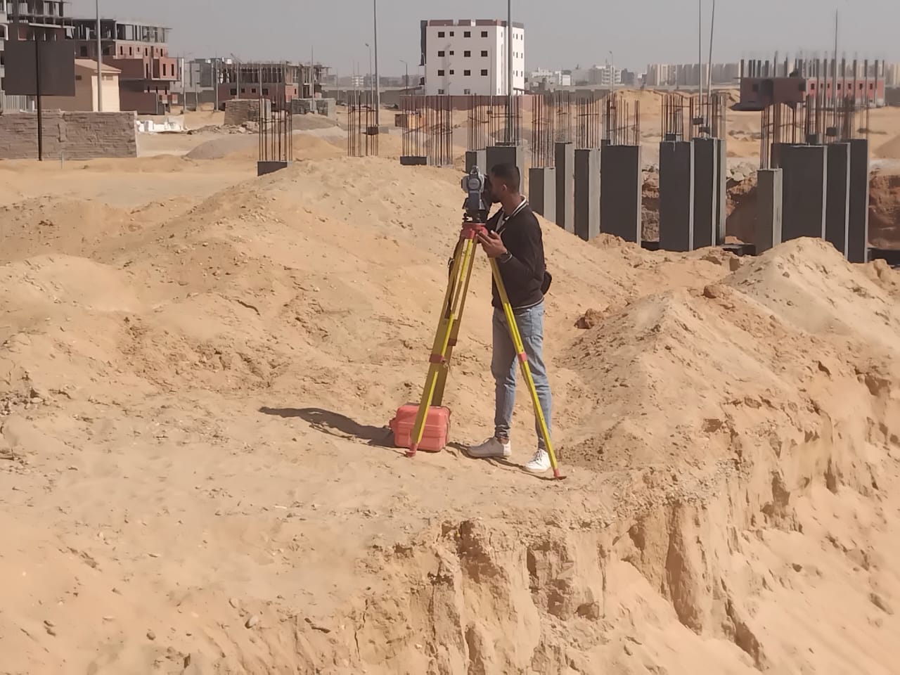 Construction stage Reinforced foundations