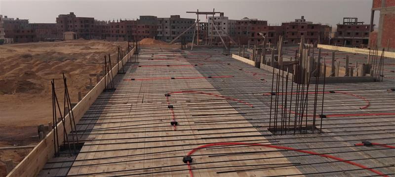 Construction stage First floor slab